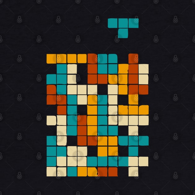 tetris blocks falling by Lamink